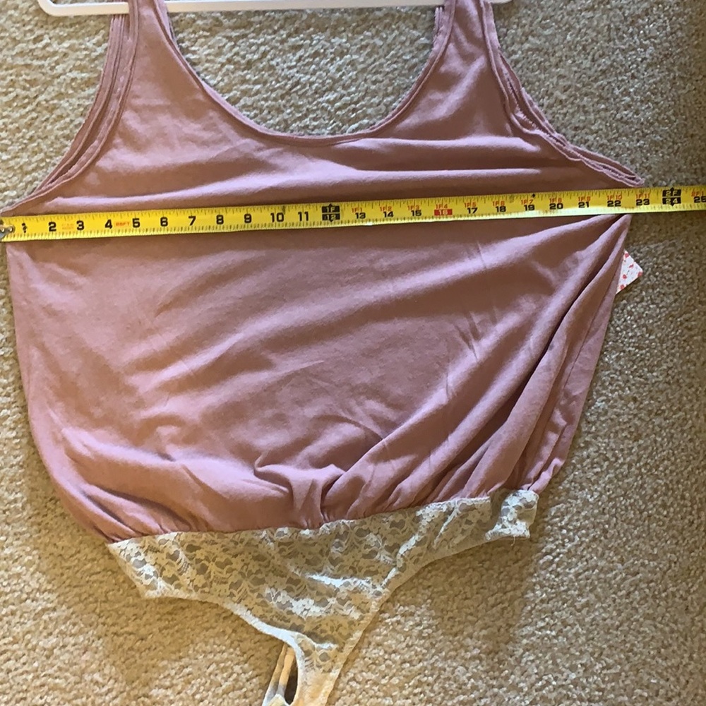 Free people bodysuit with lace size M - Picture 8 of 13